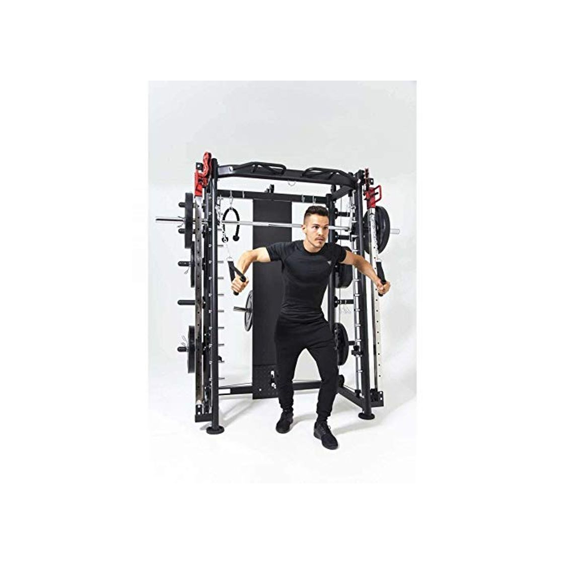 Social Multifunction Smith Machine Negro