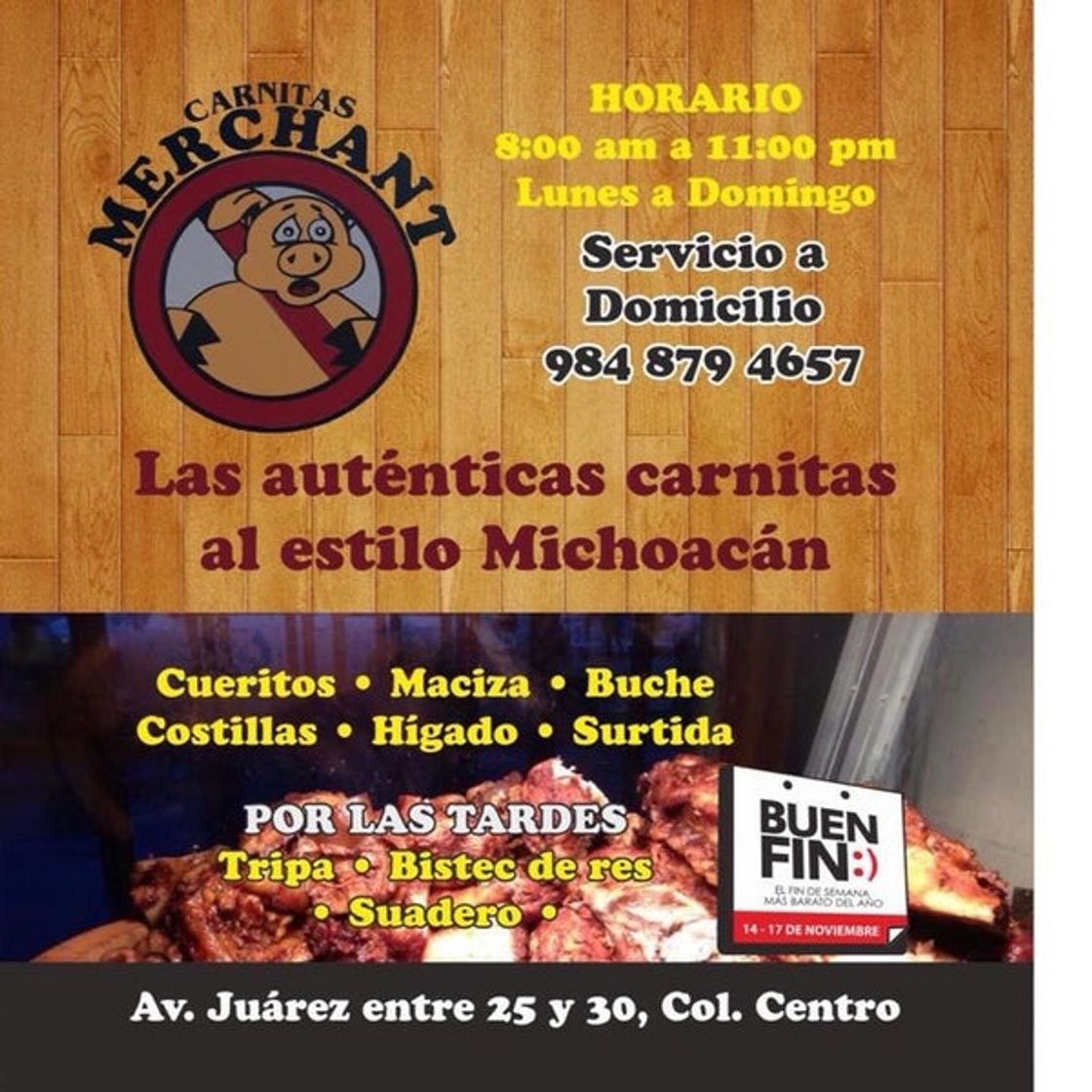 Restaurantes CARNITAS MERCHANT