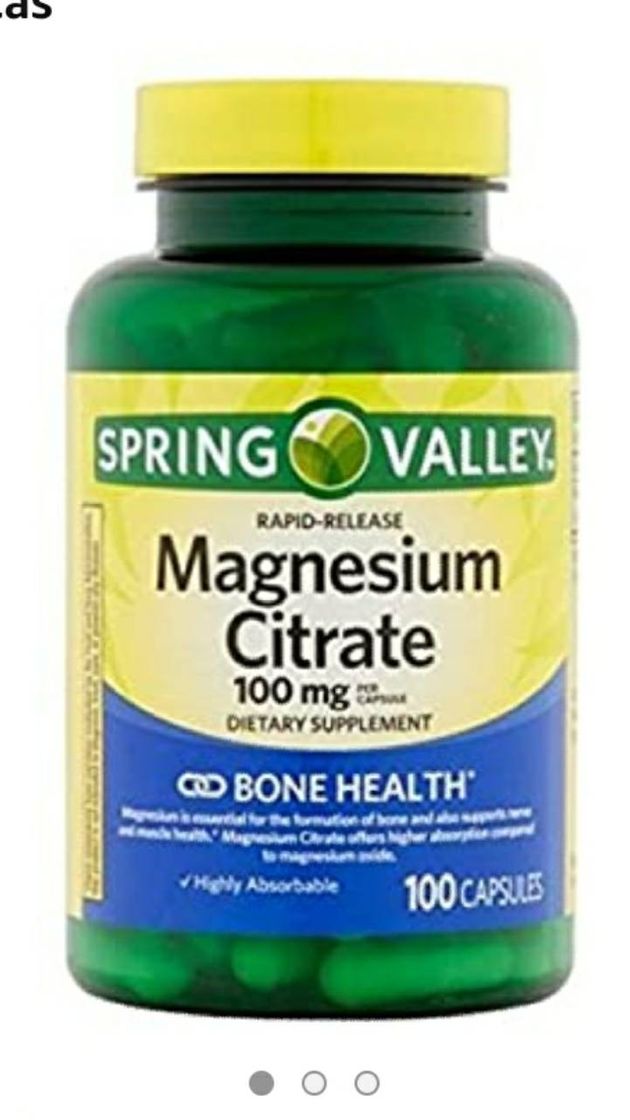 Product Spring Valley - Citrato de magnesio 100 mg