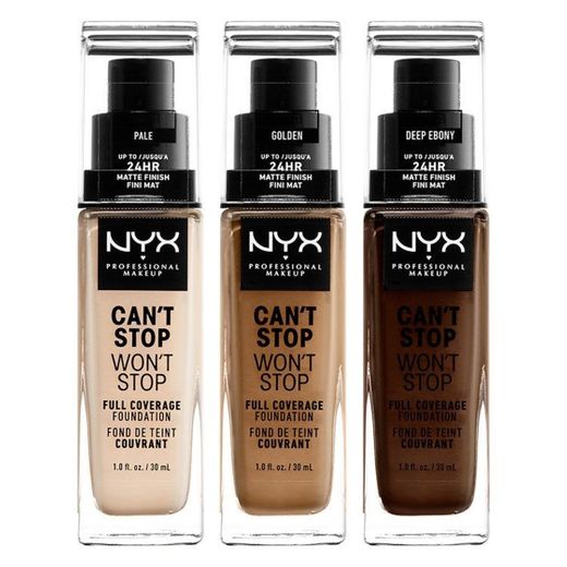 CAN'T STOP WON'T STOP FULL COVERAGE FOUNDATION        