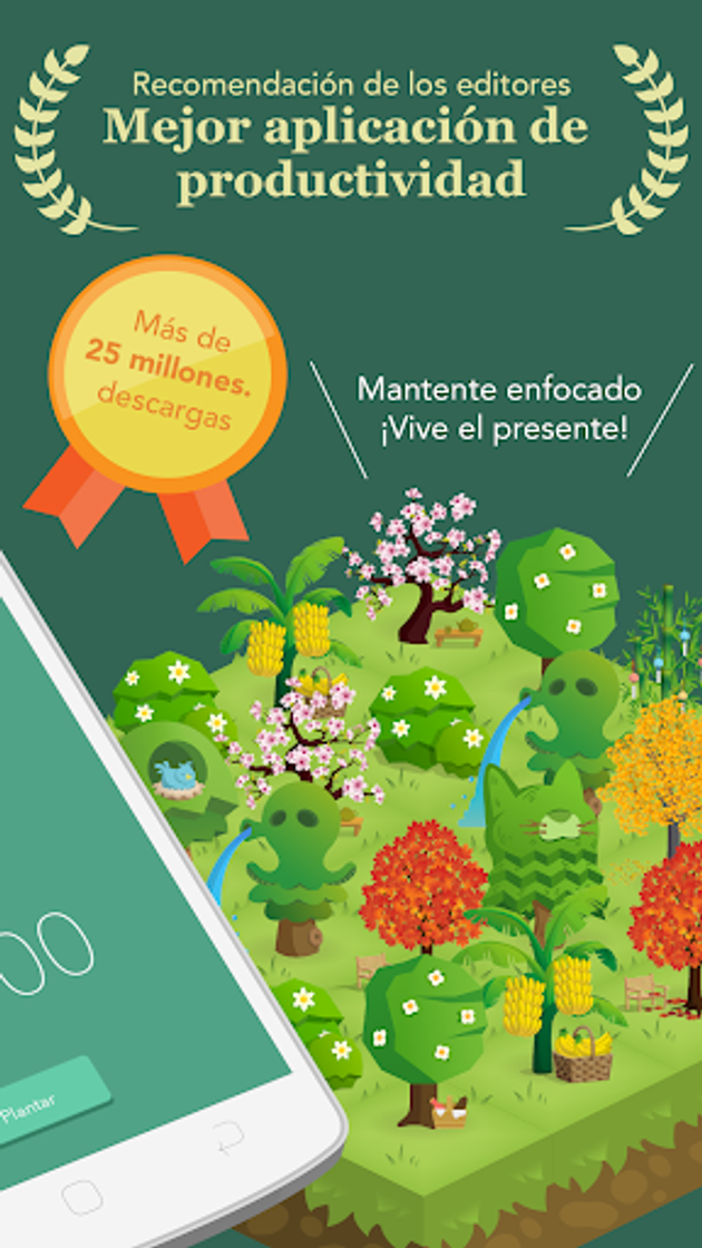 App Forest: mantente enfocado.