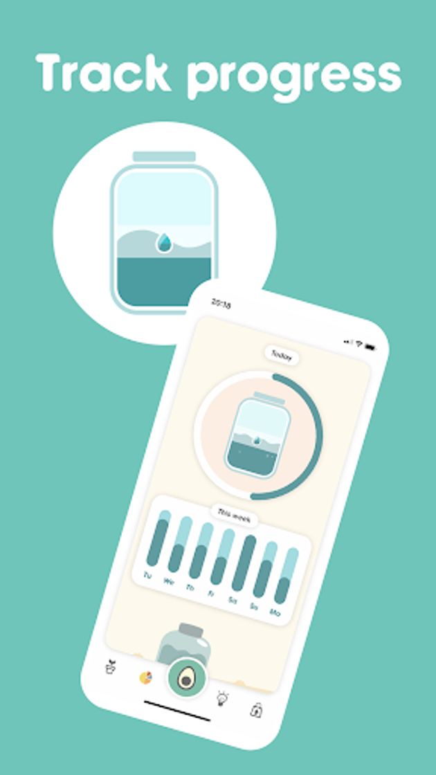 App Avocation: hábitos diarios. 