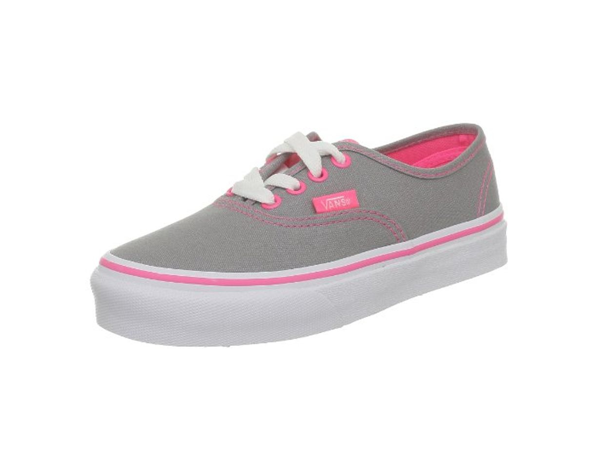 Moda Vans K Authentic, Zapatillas De Lona Infantil, Gris