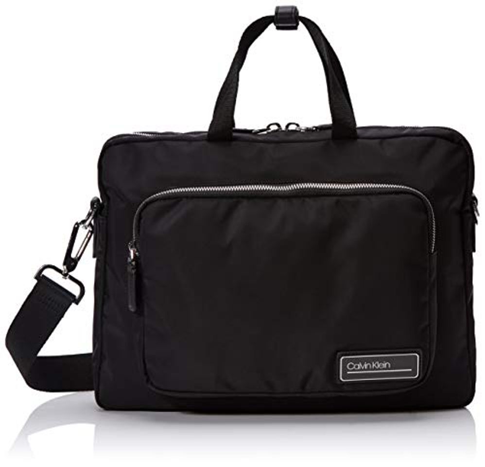 Fashion Calvin Klein PRIMARY SLIM LAPTOP BAGHombreShoppers y bolsos de hombroNegro