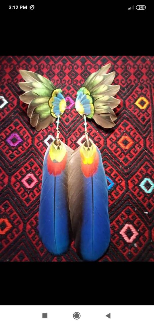 Moda Para las más hermosas damas les llega estos hermosos aretes.