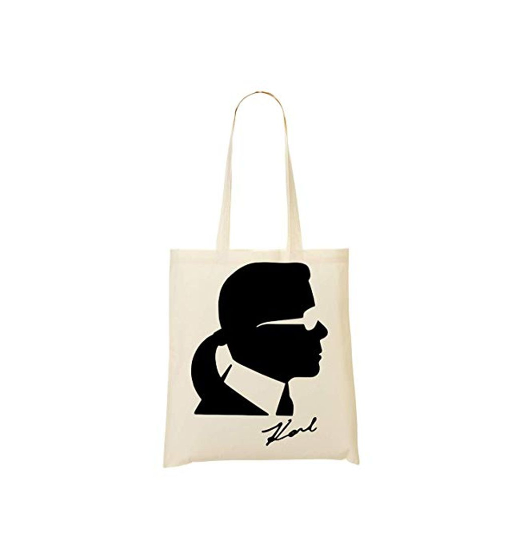 Fashion George Graphics Karl Lagerfield Bolso De Mano Bolsa De La Compra