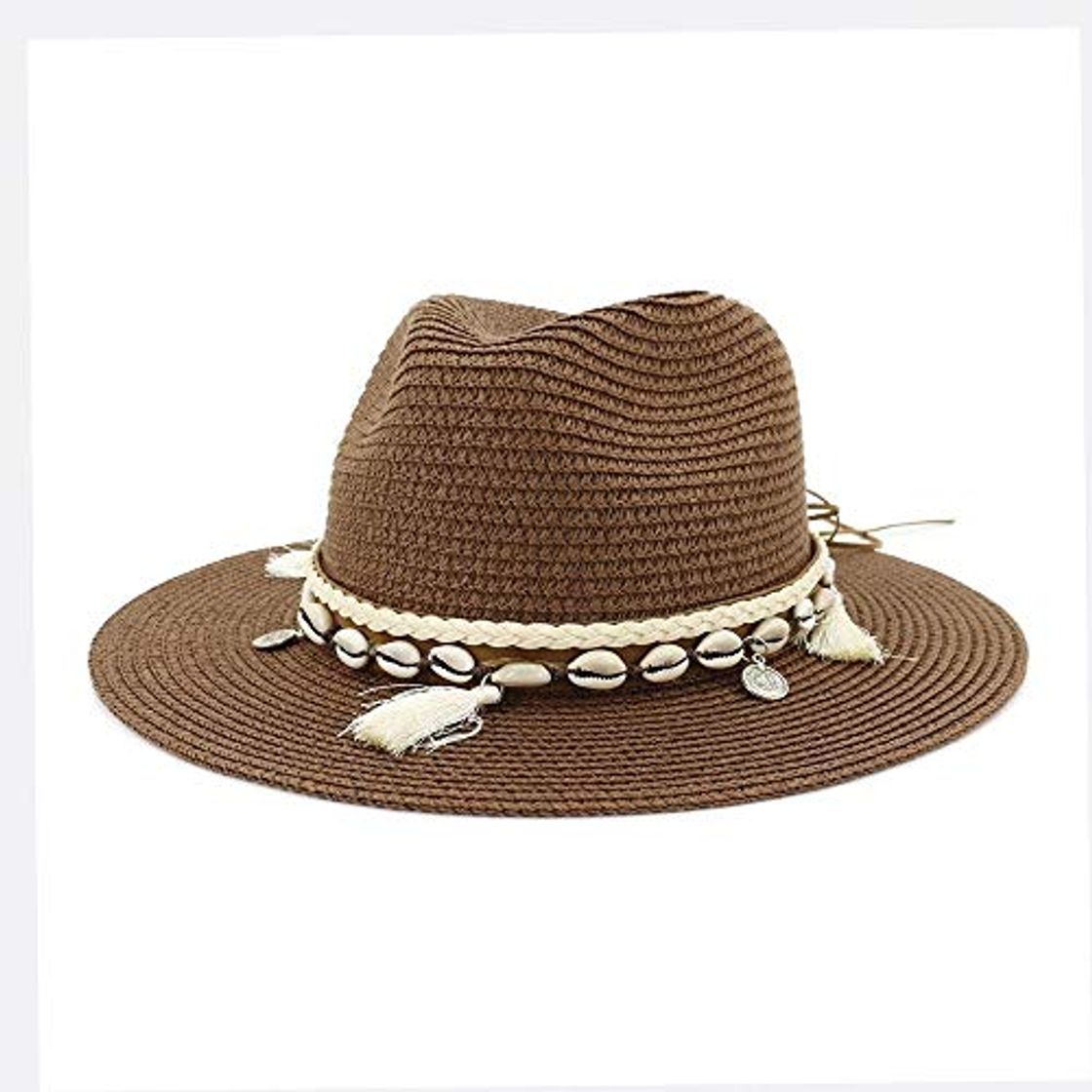 Moda Hui Ni - Sombrero de paja para hombre y mujer