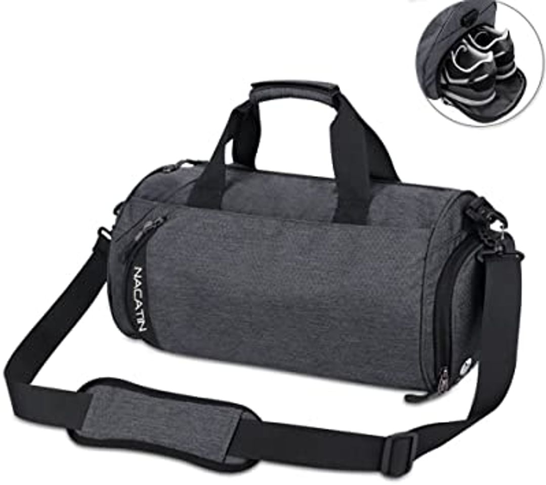 Fashion NACATIN Mochila Gimnasio Mujer/Hombre, Bolso Deportivo Niño con Gabinete para Zapatos, Bolsa