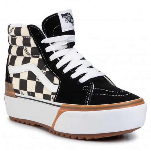 Vans Sk8 Hi Platform Calzado Checkerboard