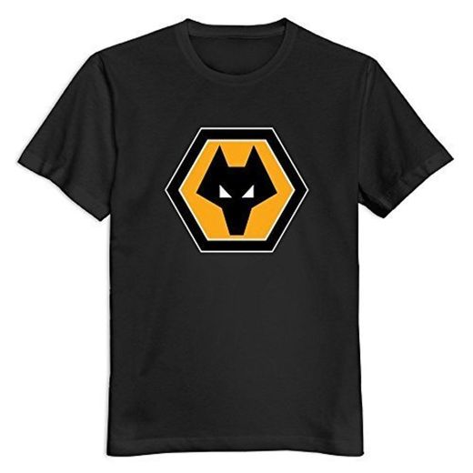 Tess Simona Hombre del Wolverhampton Wanderers FC Logo O-Neck Awesome Camiseta XXXXL