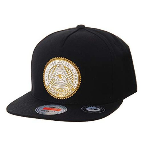 WITHMOONS Gorras de béisbol Gorra de Trucker Sombrero de Snapback Hat Illuminati