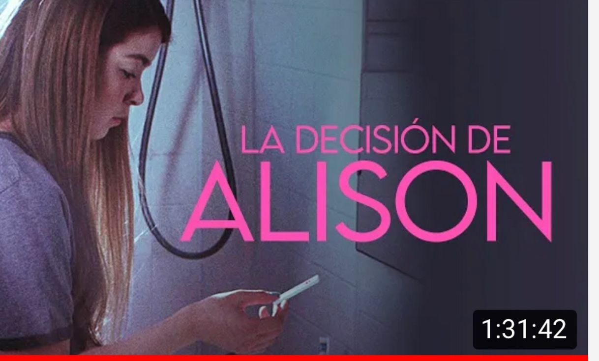 La decisión de Alison