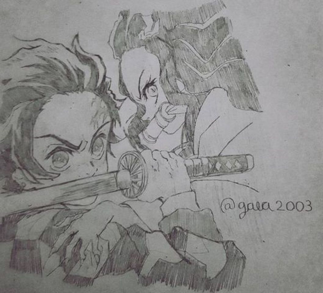 Moda Kimetsu no yaiba dibujado por mi para ustedes uu