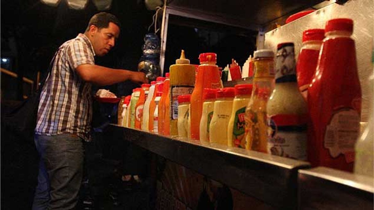 Restaurantes Calle del hambre Plaza Venezuela