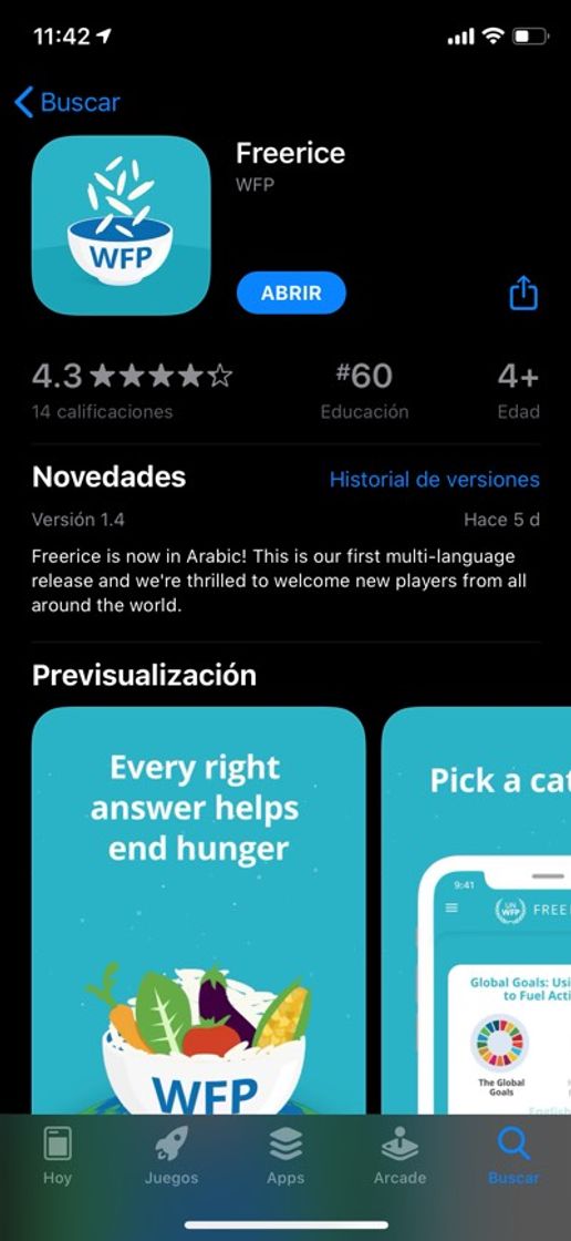 App Freerice