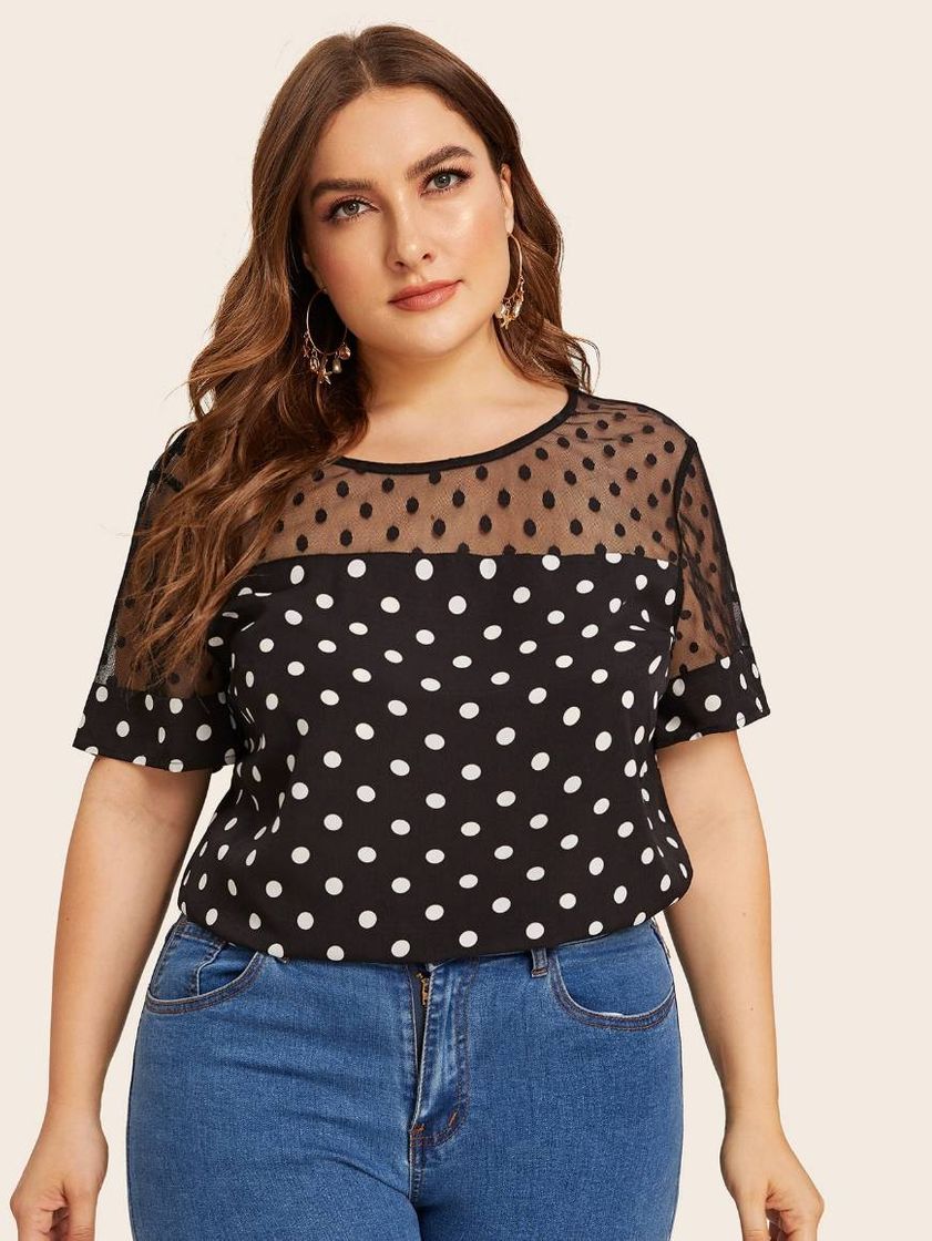 Social Blusa con bolitas