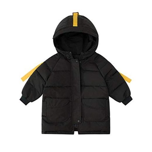 WANGYUEGUANG Ropa para niños Invierno con Capucha Ropa de algodón Chaquetas Invierno para niños Lindos Niñas para Chaqueta Infantil Niños