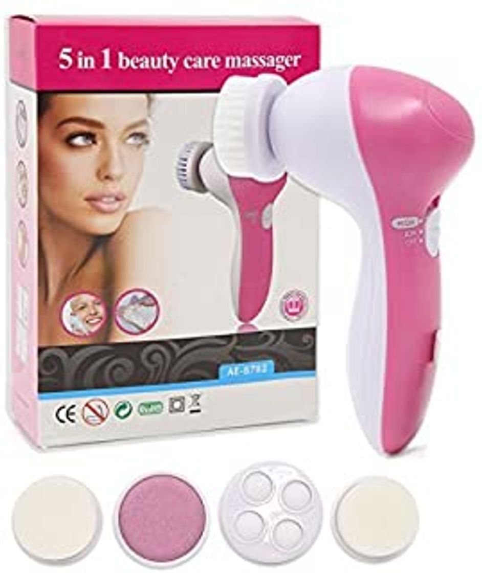 Social DealMux plástico maneta de la Piel Facial del Cuidado de Limpieza Profunda de Lavado Rosa Herramienta Pincel