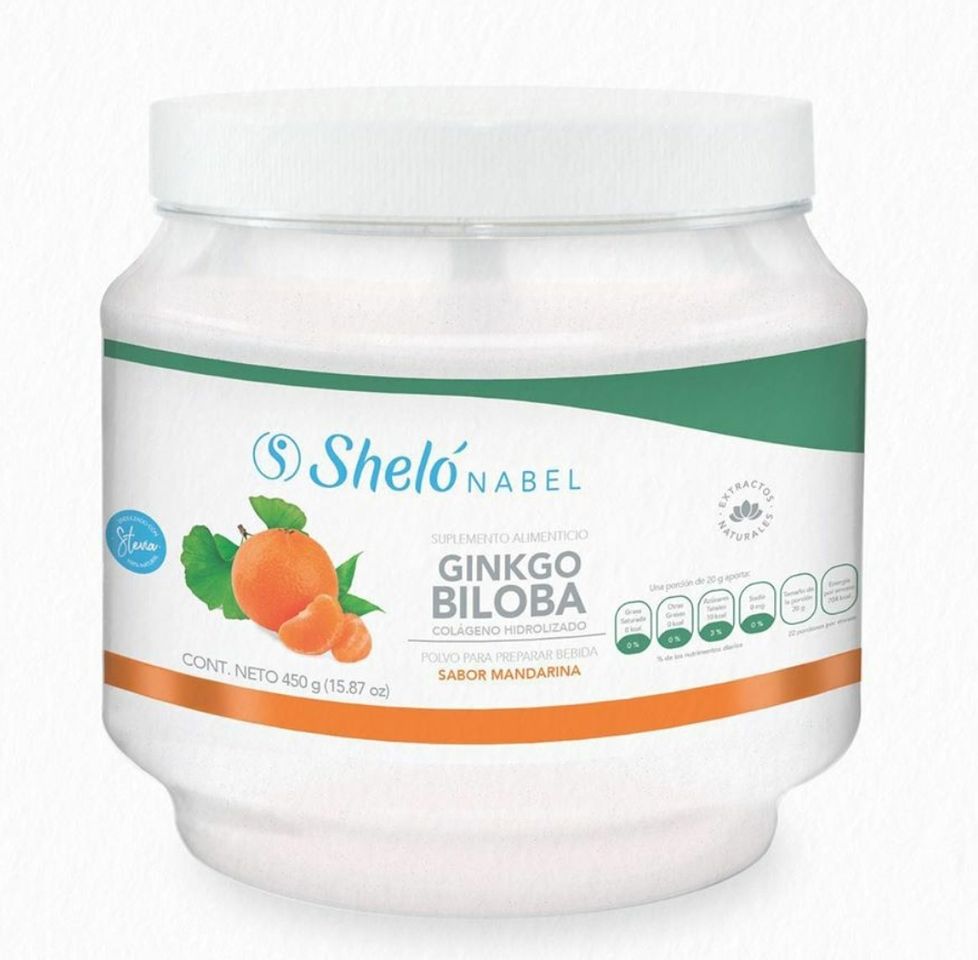 Fashion Ginkgo Biloba- Colageno Hidrolizado Sabor Mandarina