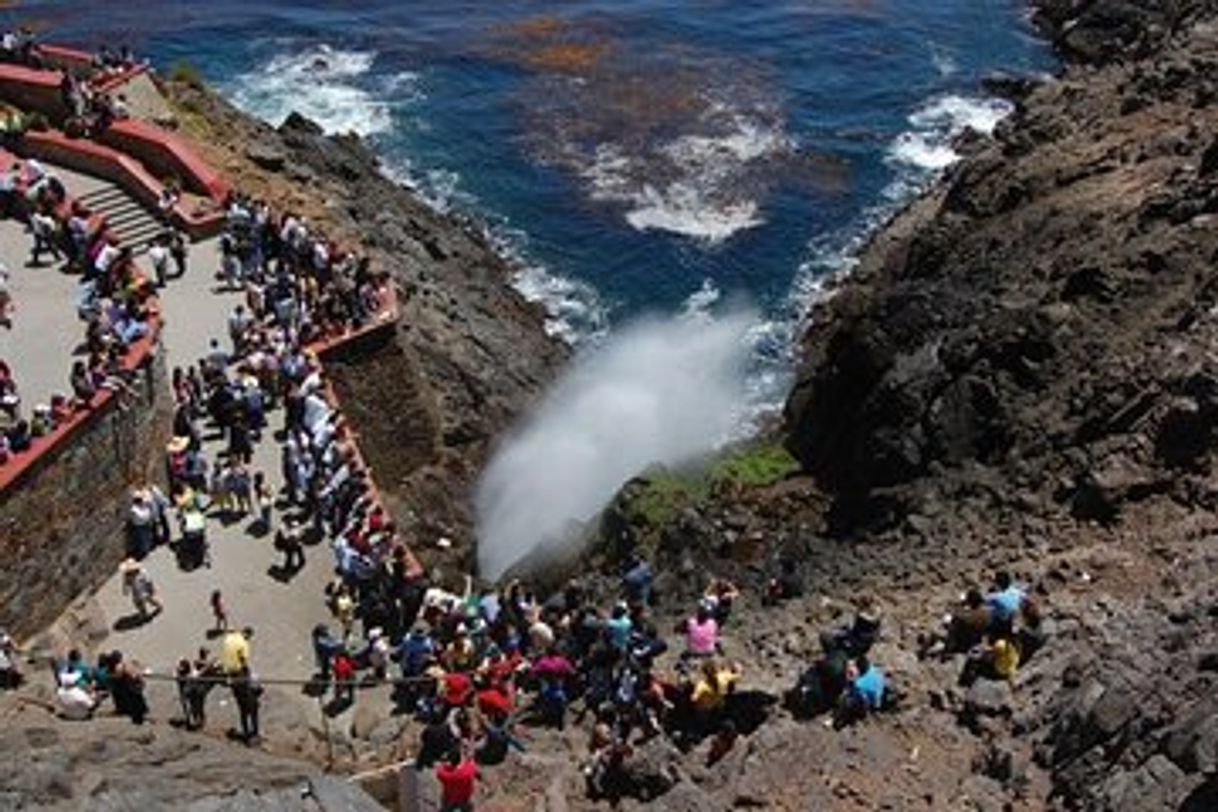 Lugar La Bufadora Ensenada BC Mexico