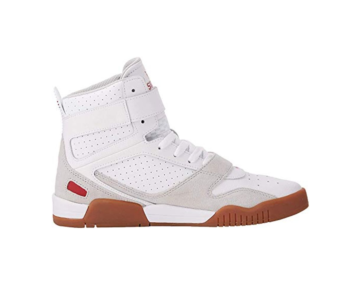 Social Supra Breaker, Zapatillas de Skateboard Unisex Adulto, Blanco