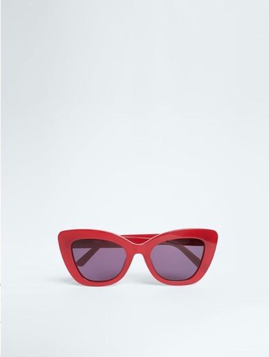 Zara chick red sunglasses
