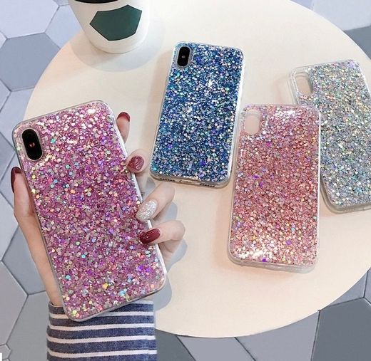 Glitter iphone case