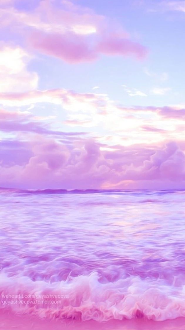 Fashion Sunset purple wallpaper