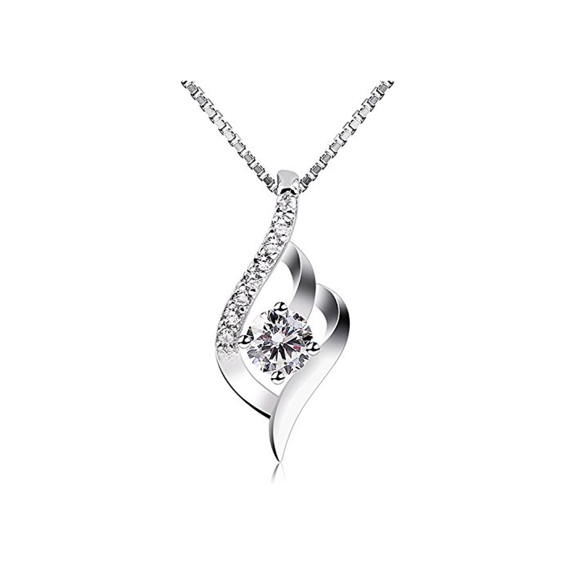 Social B.Catcher Collar Mujer Plata de Ley 925 ''Eres el amor de mi