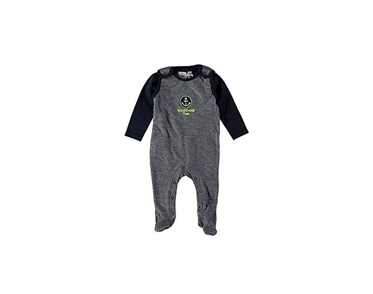 Moda LITTLE BAMPIDANO Bebé Jóvenes 2tlg. Set Ove Pelele Pelele Camisa Azul Prematuro