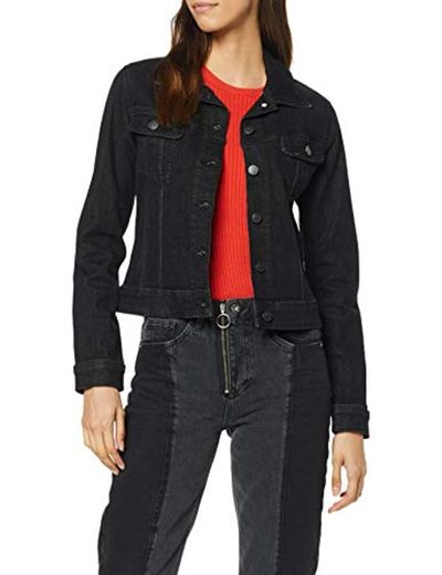 Lee Slim Rider Chaqueta de Jean, Negro