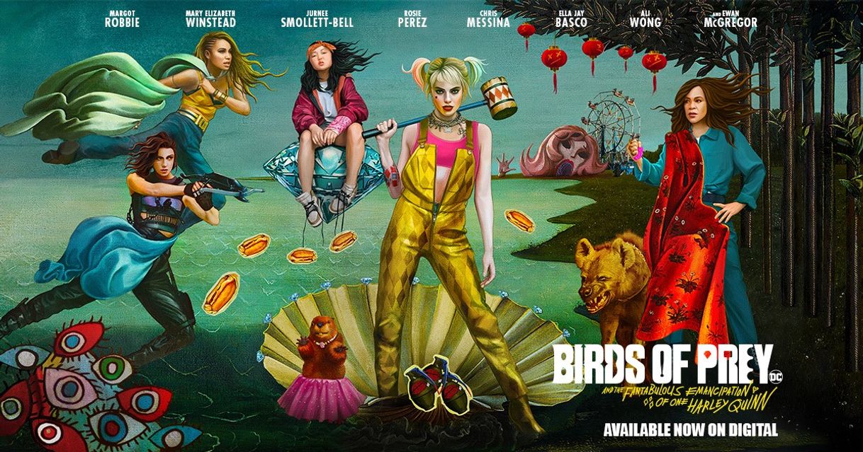 Película Aves de presa (y la fantabulosa emancipación de Harley Quinn)