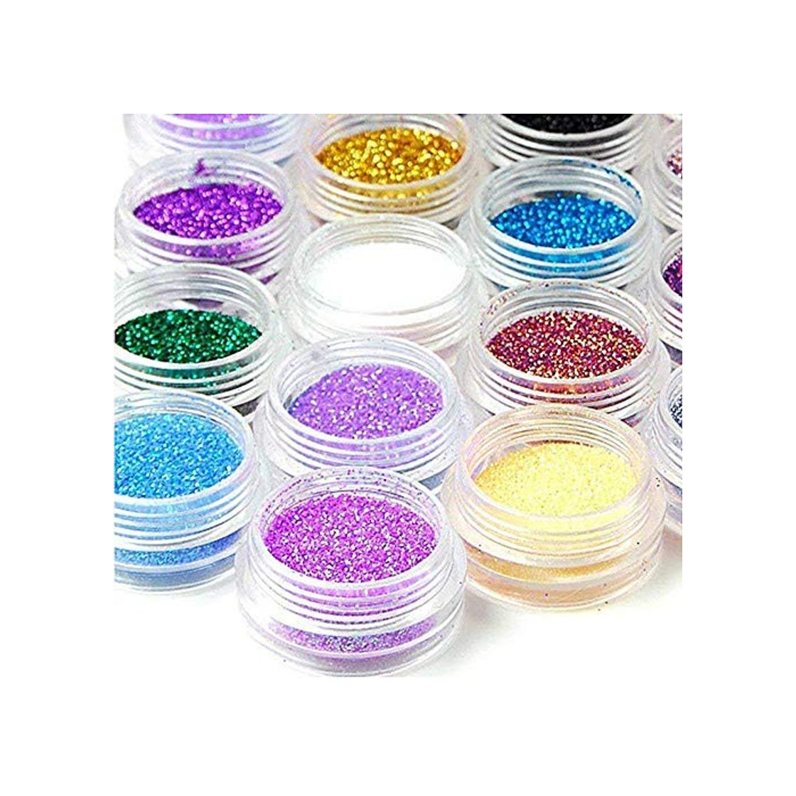 Moda Newin Star 50pcs cosmética contenedores vacíos de plástico Pot Maquillaje Muestra Tarro