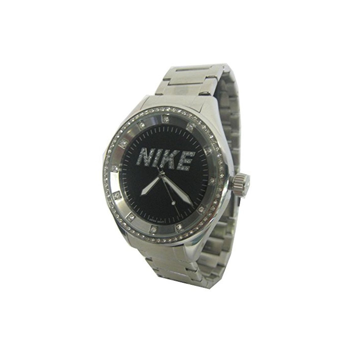 Social Reloj Mujer Cuarzo Nike Sport Reloj or 526 Negro