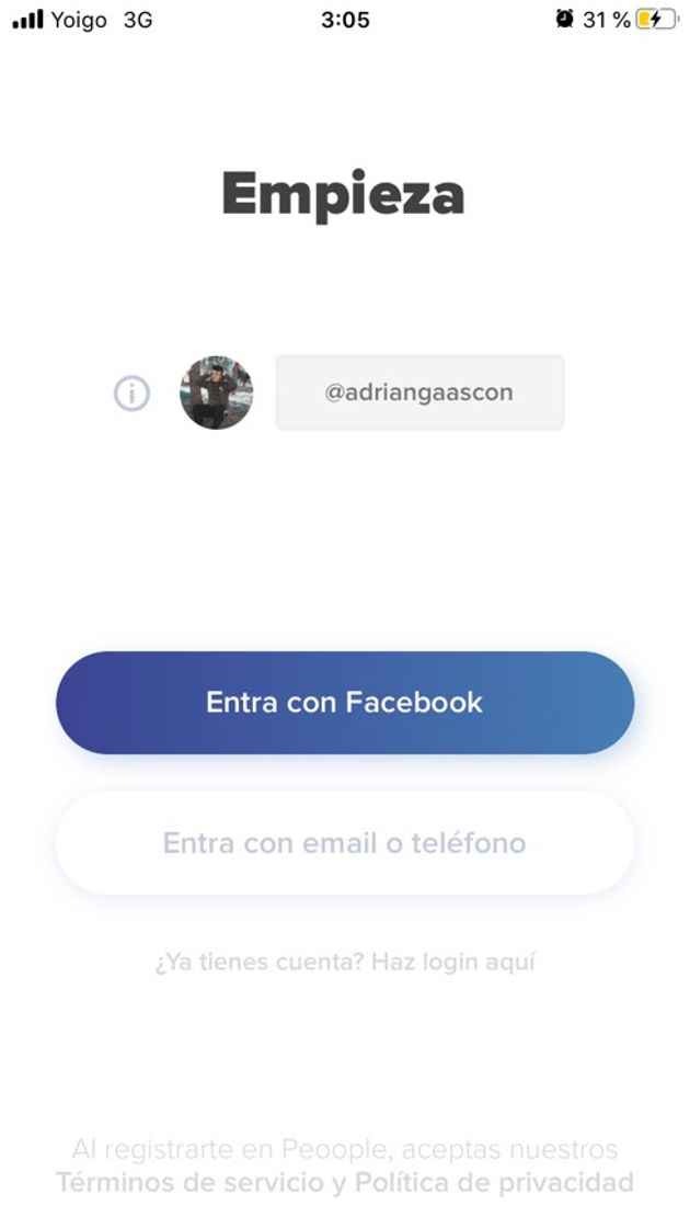 QUIEN S HAGA UNA CUENTA Y PONGA Q L HE INVITADO YO Q M AVISE