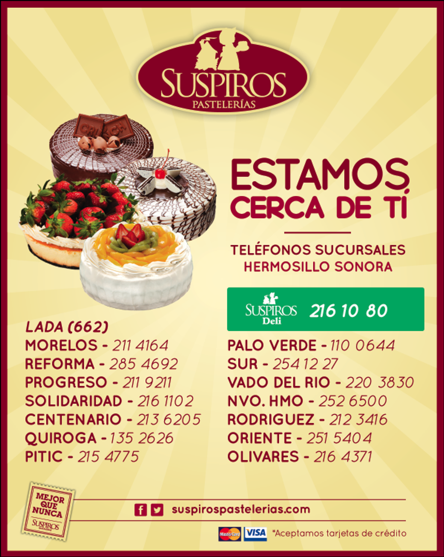 Restaurants SUSPIROS PASTELERÍAS