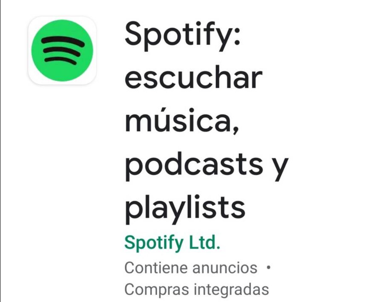 Aplicaciones Spotify: Listen to new music, podcasts, and songs - Apps on