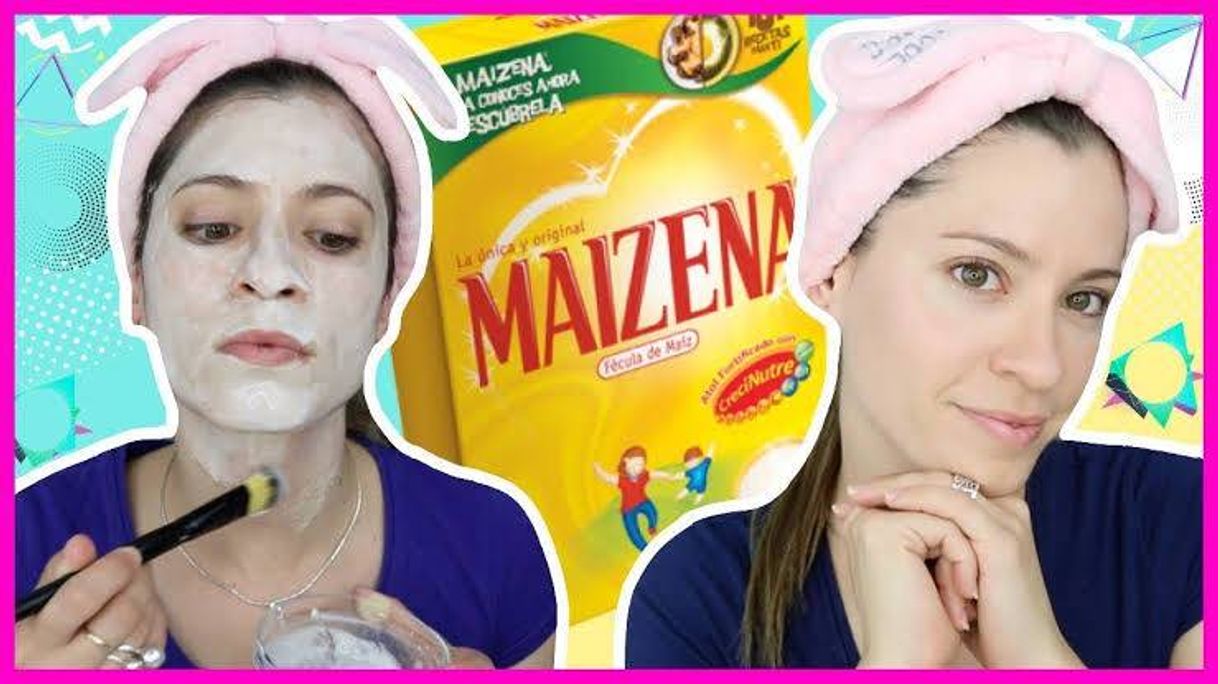 Fashion Mascarilla de maizena para aclarar el rostro