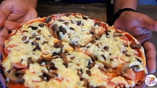 Champizzas || Champiñones rellenos con sabor a Pizza - YouTube
