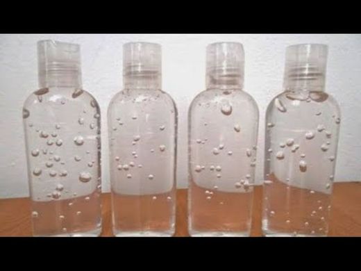 Cómo hacer gel antibacterial doméstico - YouTube