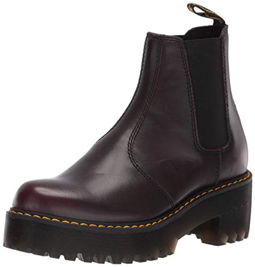 Fashion Dr. Martens Rometty Mujer Burdeos Botas-UK 7