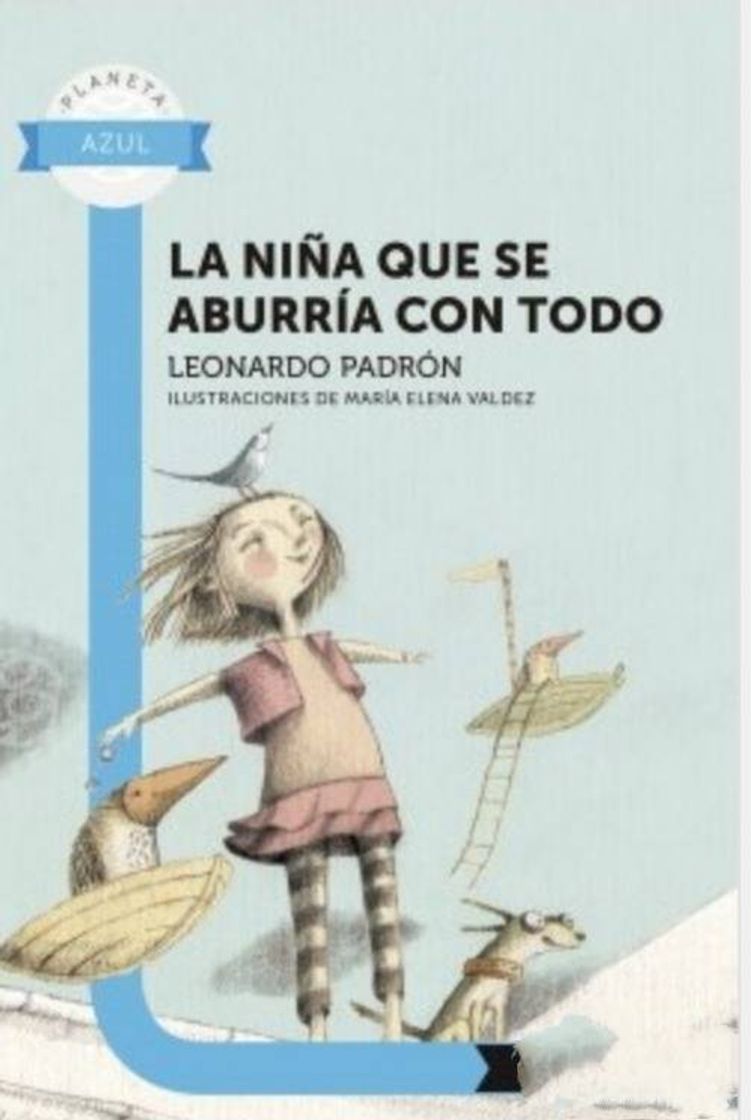 Libro 🙋🇻❤️La niña que se aburría con todo Leonardo Padrón📗📖📚