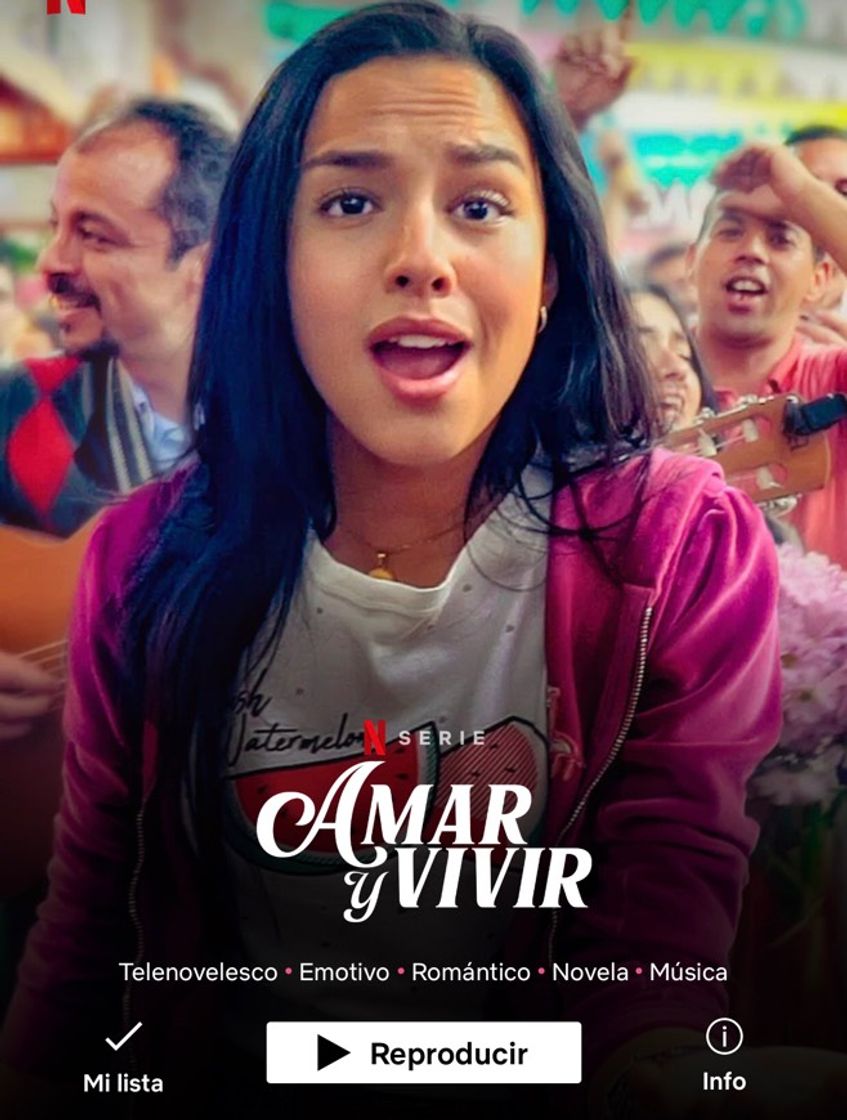 Movie Película Amar y Vivir 