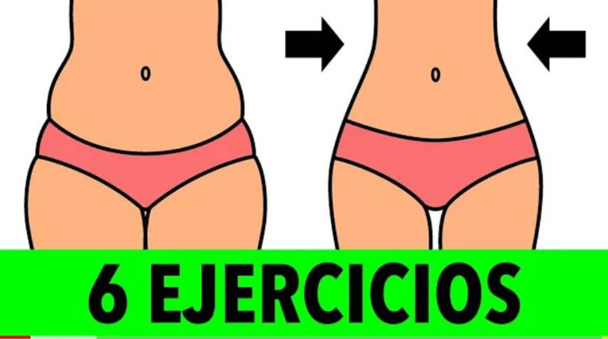 Moda 6 ejercicios para reducir la grasa de la Barriga