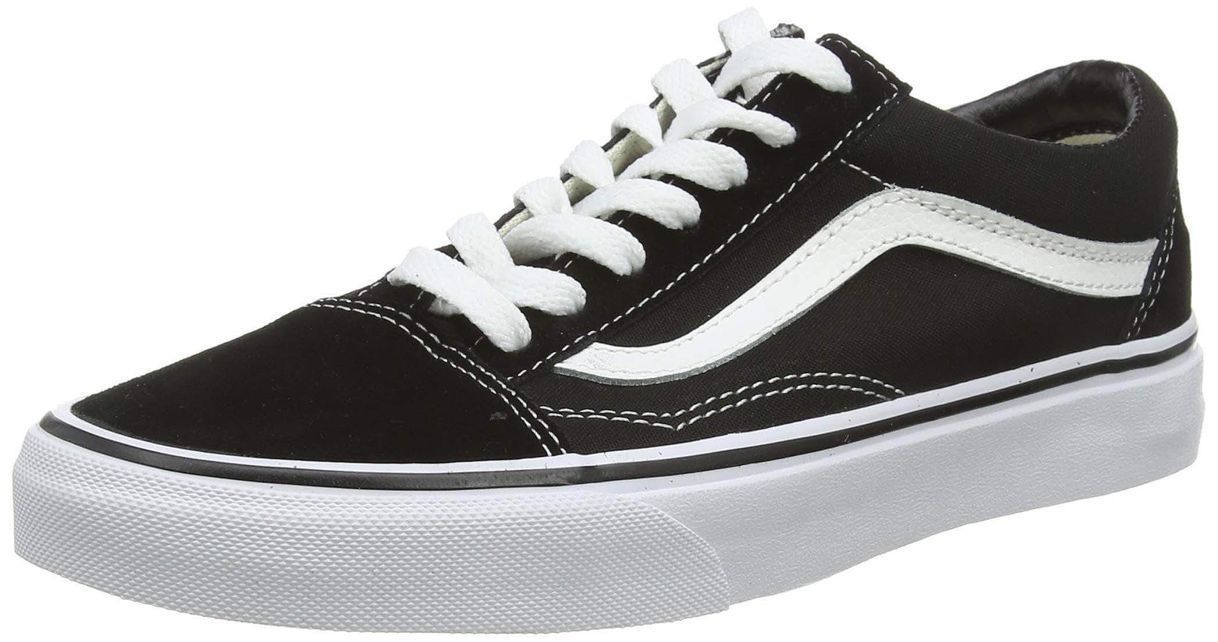 Social Vans Old Skool, Zapatillas Unisex Adulto, Negro