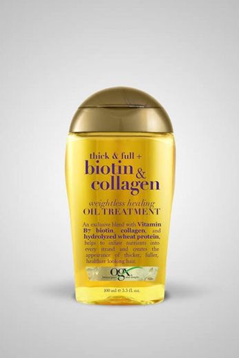 OGX Thick and Full Biotin and Collagen Weightless Oil