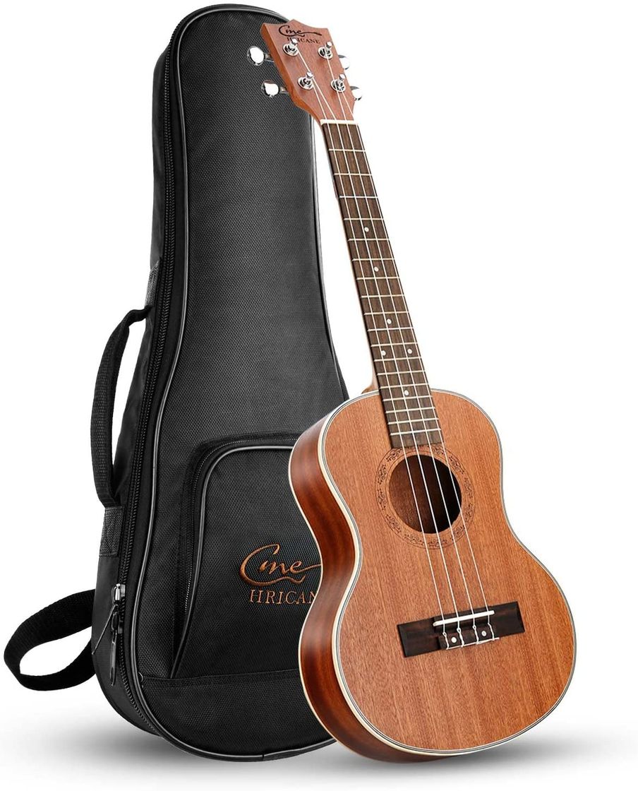 Producto Aklot Ukelele Soprano de 21 Pulgadas Caoba Maciza Ukeleles para principiantes profesionales Con Curso en línea gratuito y 8 Kit de inicio