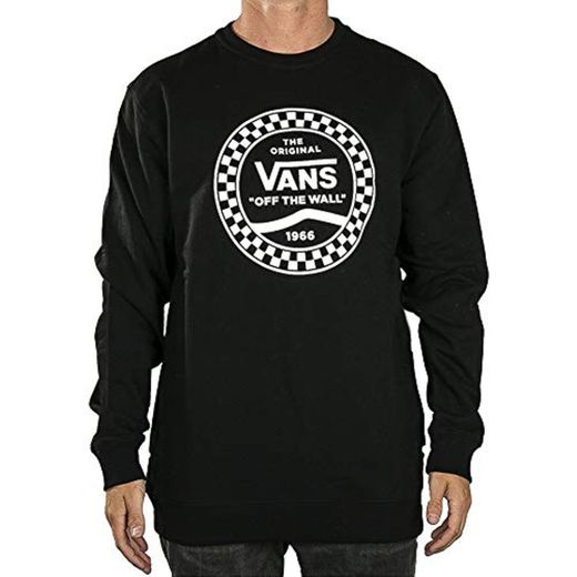 Vans Sudadera Cuello Redondo Side Stripe Crew - Algodón Hombre Talla