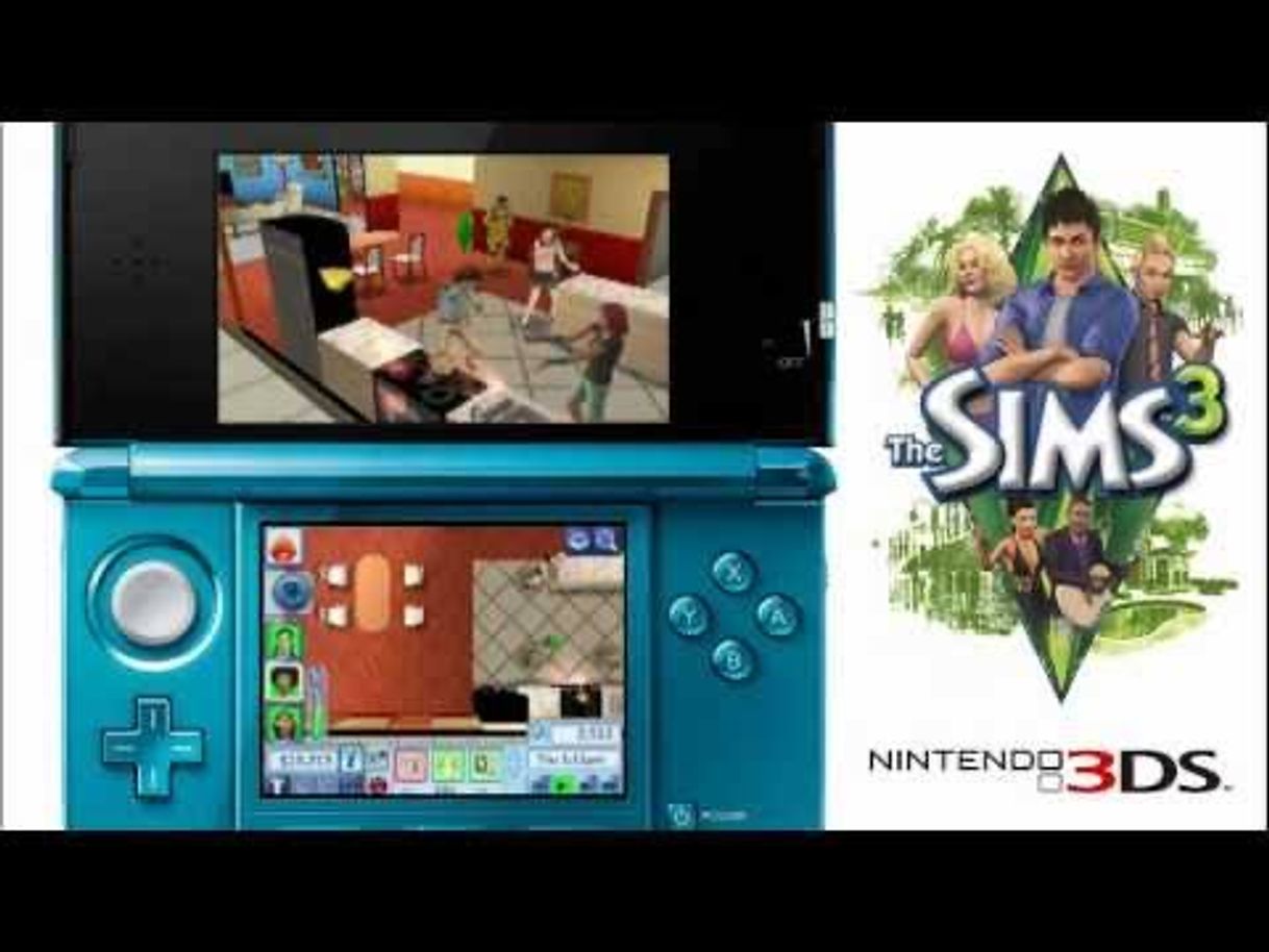 Moda Sims 3 Nintendo 3Ds