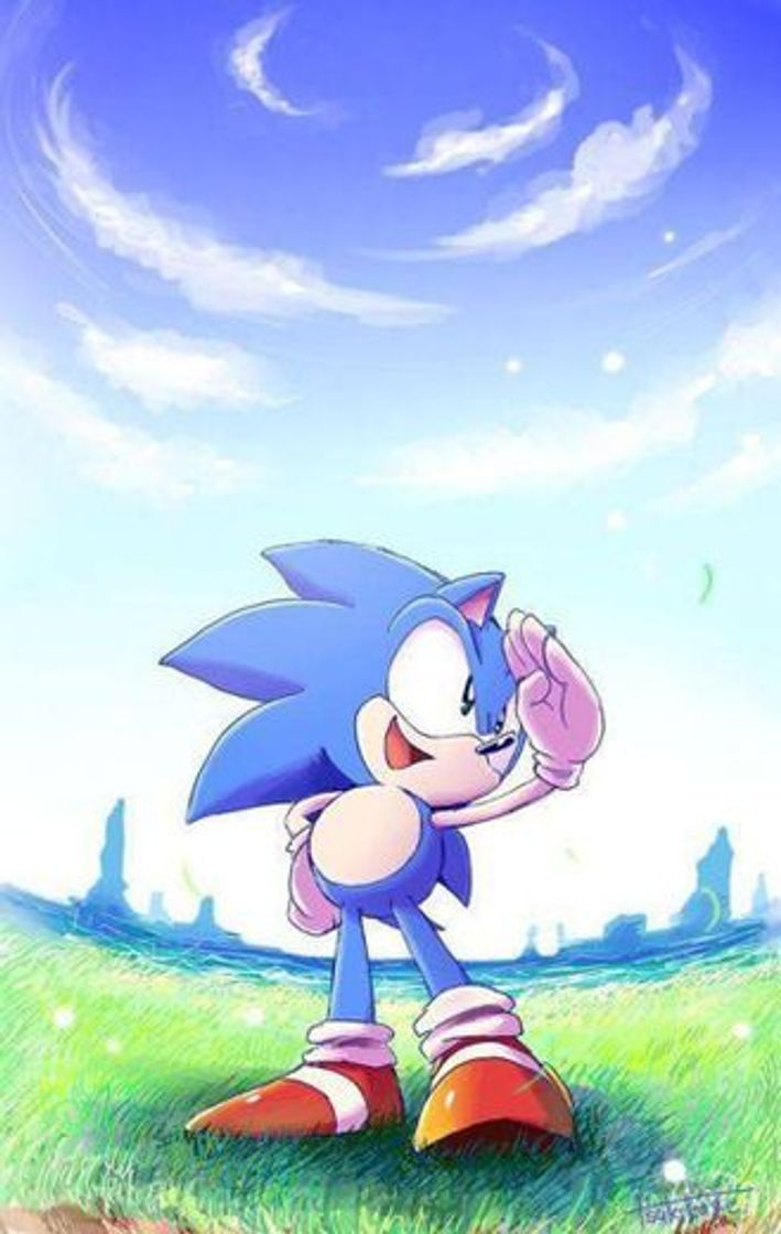 Social Classic Sonic Wallpaper
